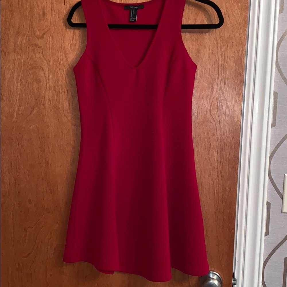Red dress